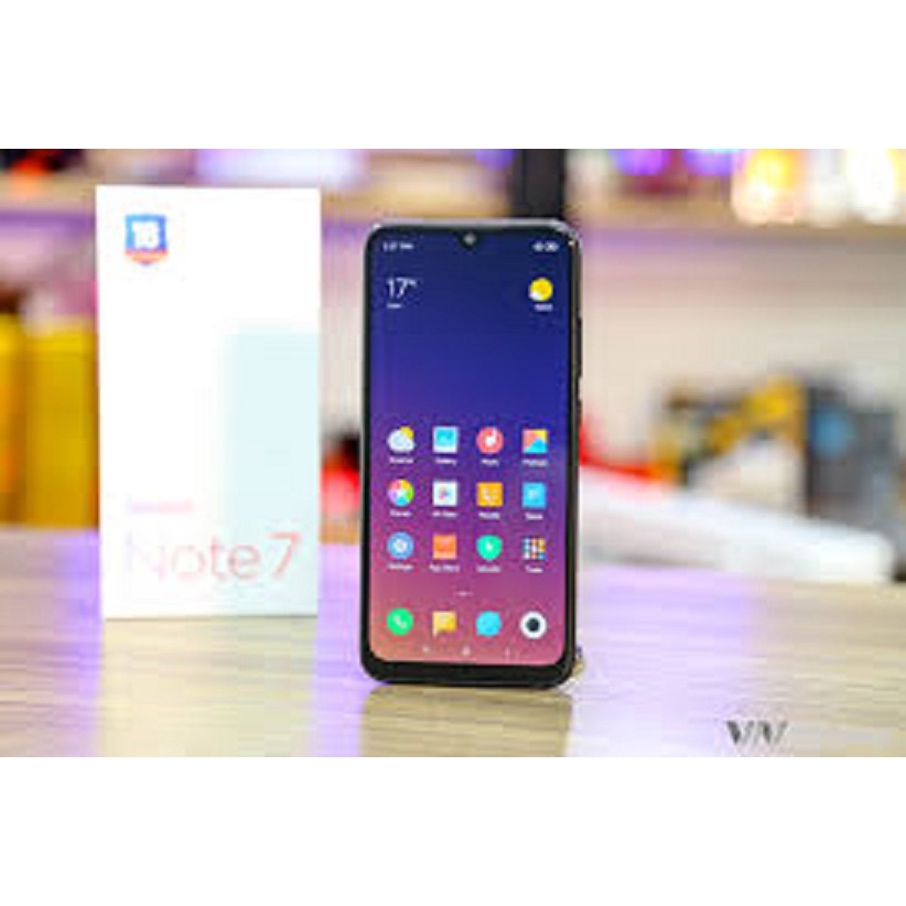 Điện thoại Xiaomi Redmi Note 7 2sim Chính Hãng, ram 4/64G, màn 6.3inch, Cày PUBG/Liên quân chất đỉnh - TNN 07