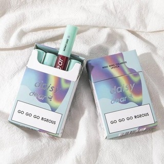 Set 4 cây son thuốc lá Colorful Cigarette Lipstick Daisy Dear/ Set 4 cây son thiết kế độc đáo lạ mắt