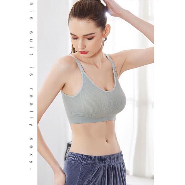 [Mã WAMST111 giảm 15k đơn 99k] Hot! Áo bra Gân Đa Năng Tập Gym,Đi Biển mẫu mới 2019 | BigBuy360 - bigbuy360.vn