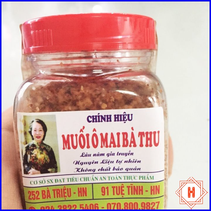 Muối Ô mai bà Thu chính hiệu có tem { H }