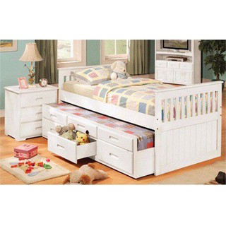 Giường Tầng Hộp Viking- Trắng