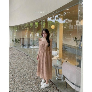 ✿ ĐẦM 2 DÂY BÈO CÚC - 2 MÀU ✿