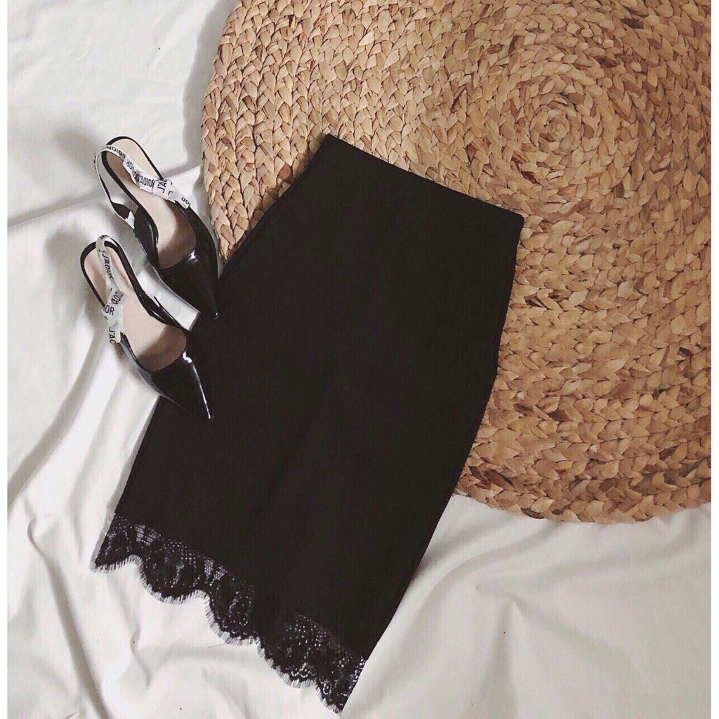 Váy đen bút chì cho các nàng công sở đẹp xinh | BigBuy360 - bigbuy360.vn