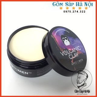 Sáp Vuốt Tóc Volcan Clay (Đen)