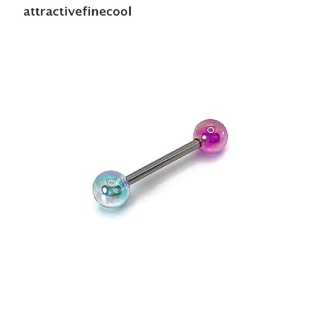 Khuyên Xỏ Lưỡi / Cơ Thể Bằng Thép Titan Nhiều Màu Sắc