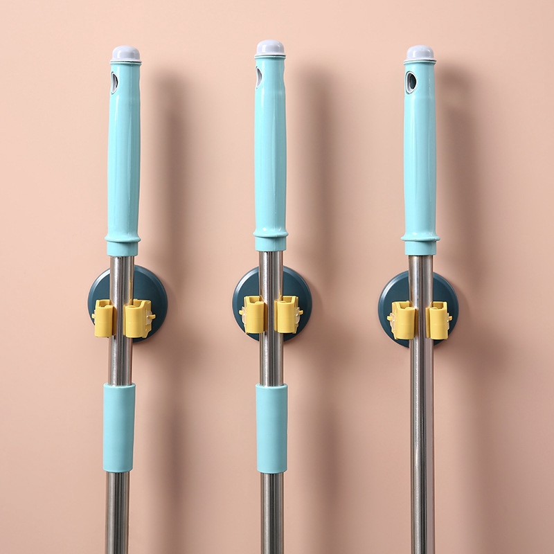 Móc treo cây lau nhà / dù dán tường tiện lợi tiết kiệm không gian