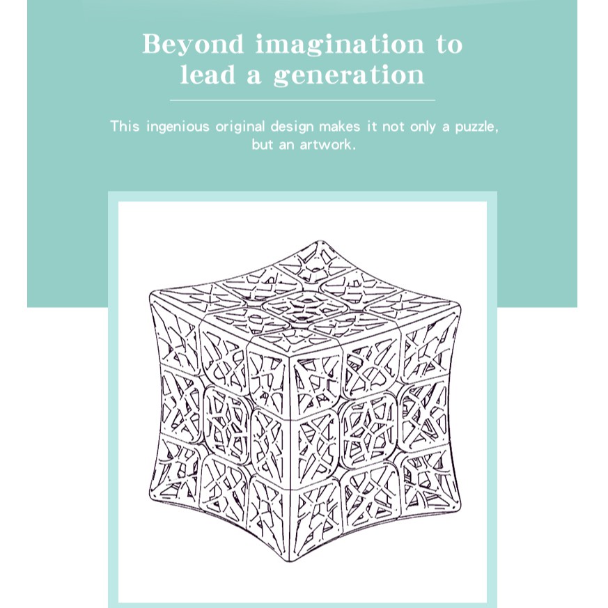 Rubik 3x3 QiYi DNA Cube 3x3x3