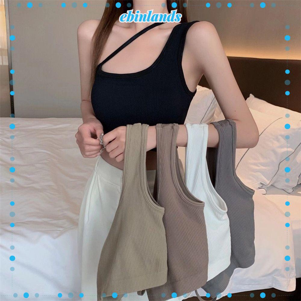 Áo Croptop Hai Dây Mùa Hè Gợi Cảm Cho Nữ