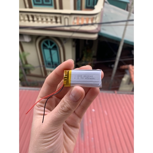 Pin Lipo Polymer 3.7V 400mAh 6x20x40mm  Chất Lượng Cao