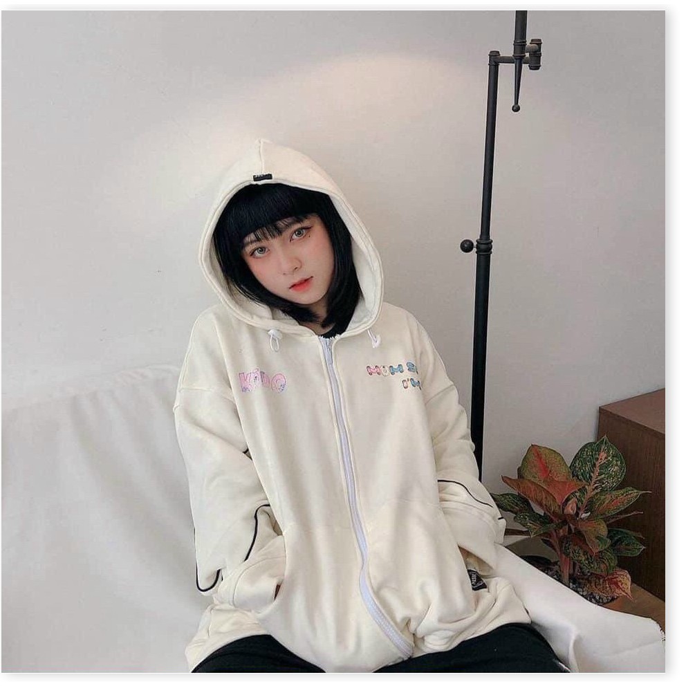 Áo nỉ dây kéo cực đẹp dành cho các bạn nữ KOKO MI STORE