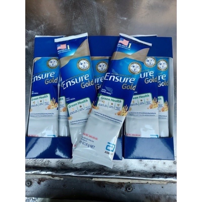 Combo 10 gói sữa Ensure hương cà phê 60,6g