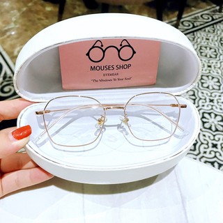 Kính mắt lục giác_ Gọng kim loại Size mắt 4,5cm