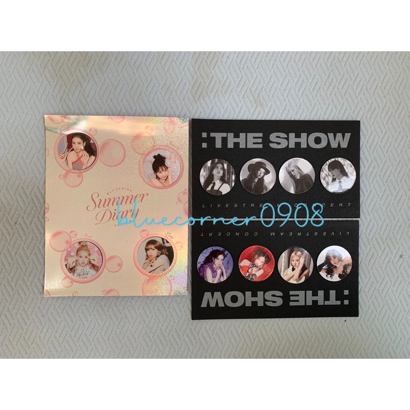The show dvd blackpink ảnh chính hãng (magnet set)