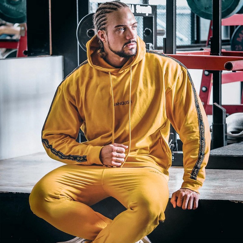 Áo Hoodie Cotton Thể Thao Họa Tiết Kẻ Sọc Thời Trang Cho Nam