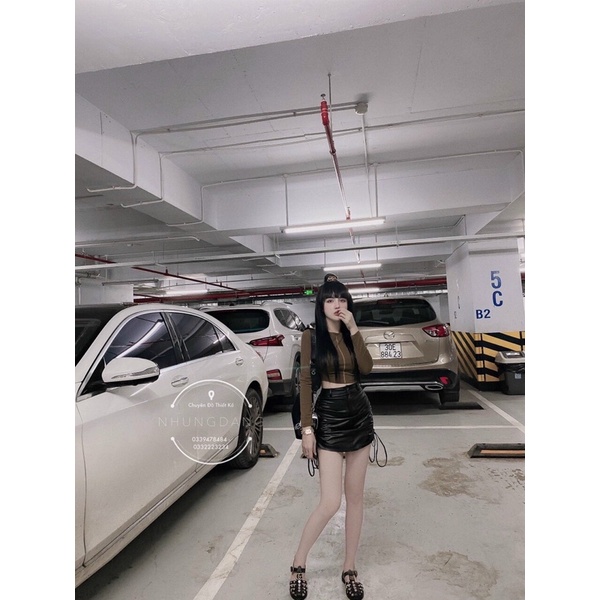 CHÂN VÁY DA RÚT HOT HIT