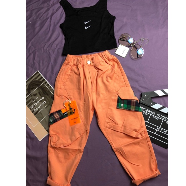 Quần baggy túi bé trai bé gái