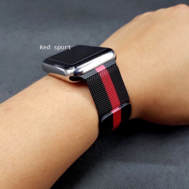 Dây đeo Thép Chống Gỉ cho  iWatch ( Milanese Loops)