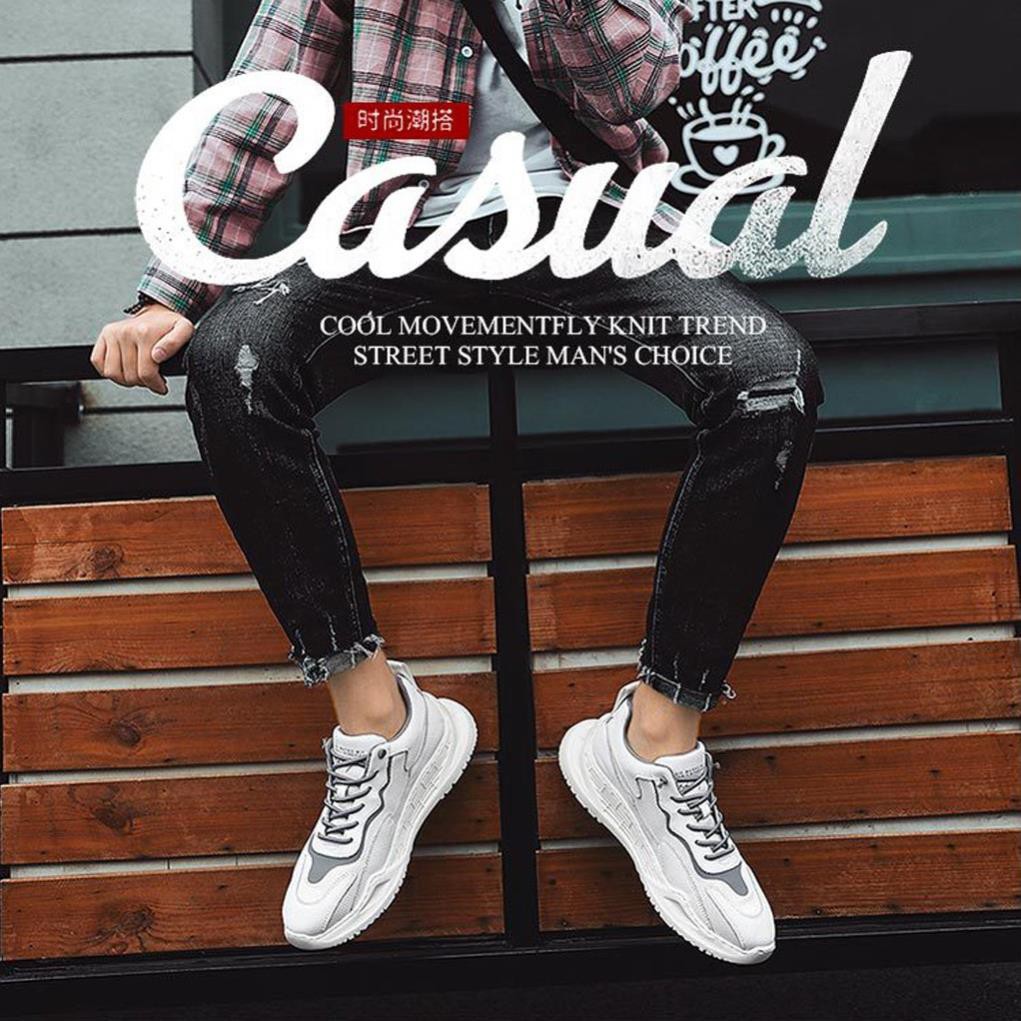 Giày Sneaker Nam [ FREESHIP ] Giày Thể Thao Nam Nhẹ Nhàng Êm Ái Trẻ Trung - G40 | BigBuy360 - bigbuy360.vn