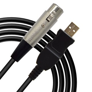 Cáp Chuyển Đổi Từ Cổng Usb Sang Cổng XLR Dài 3 mét - Usb To XLR