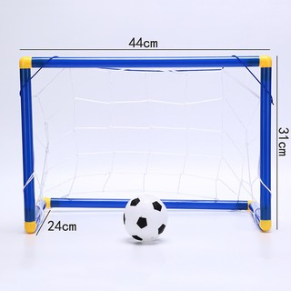 Set khung lưới đá bóng mini gấp gọn kèm ống bơm cho trẻ