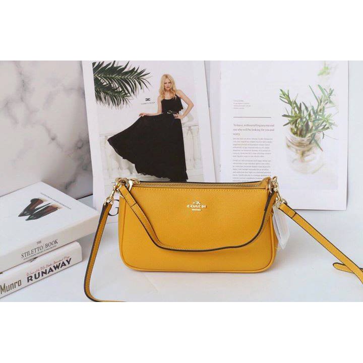 Túi coach mini vàng