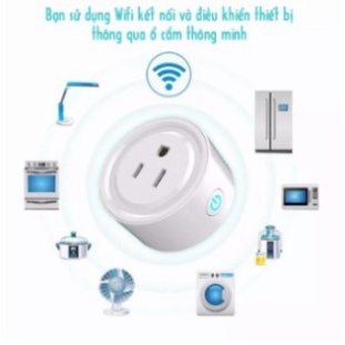 ✅ Ổ Cắm Điện Thông Minh Điều Khiển Từ Xa Wifi Hẹn Giờ Điều Khiển Bằng Giọng Nói OCD-01