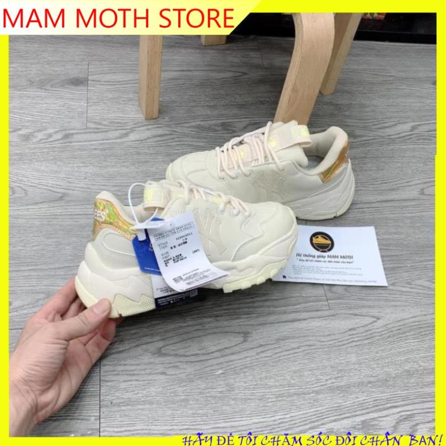 Giày mlb các mẫu ny đế trắng mickey đỏ holo vang holo hồng full size MAM MOTH