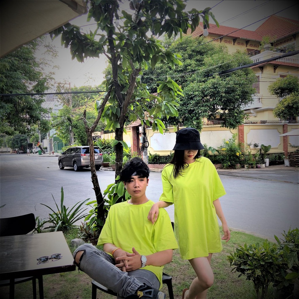 Áo Thun Trơn Unisex Nam Nữ Vải Dày 100% Cotton 4 Chiều Basic Tee Oversize Form Rộng Phông Trơn Phom Rộng Tay Lỡ Chất Hot