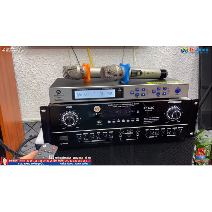 Đẩy Liền Vang Weeworld X7 DAC