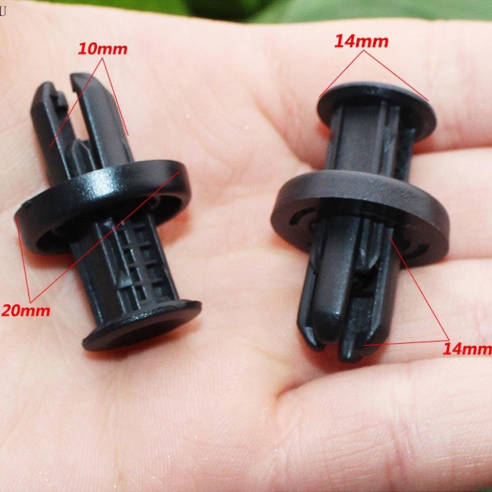 [ Vít nhựa Honda ] Set 50 Bộ Vít Nhựa Kẹp Cản Trước Cho Xe Honda City Civic Accord Crv Jazz - Future Autoparts