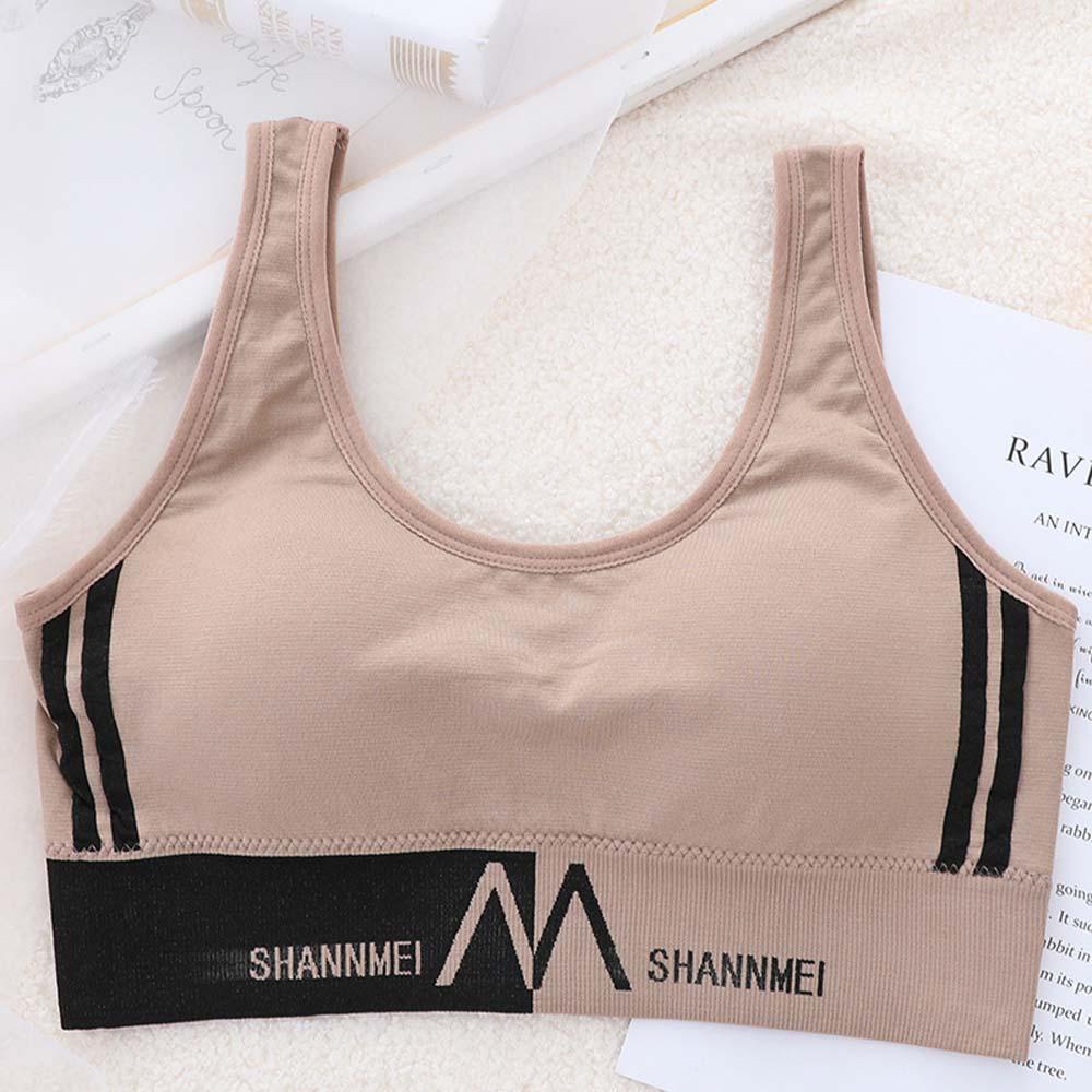 Áo Ngực Thể Thao Có Mút Đệm Thoáng Khí Phong Cách Hàn Quốc Cho Nữ