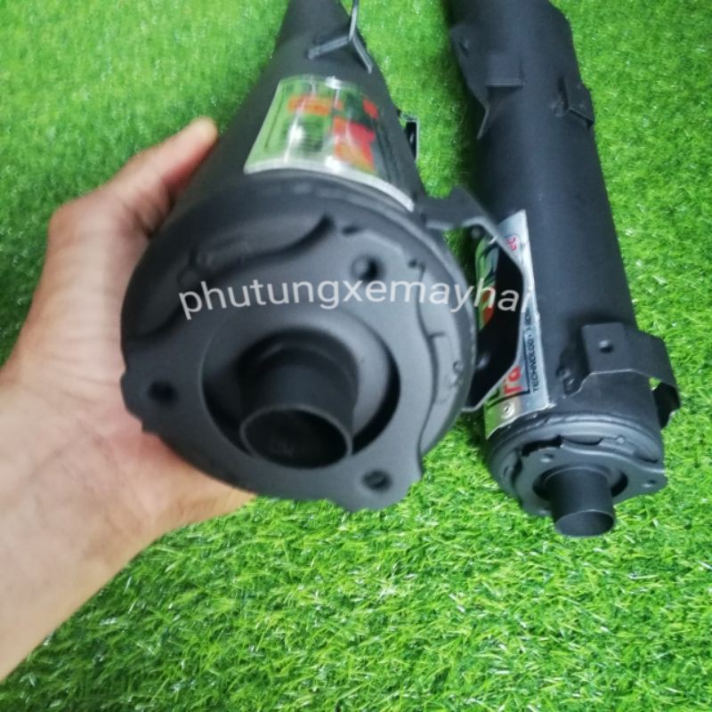 Pô exciter 135 giả zin tem uma đã chế cổ cho sirius Jupiter Taurus lắp như zin,pô êm tiếng zin và pô móc sẵn nỉ hơi