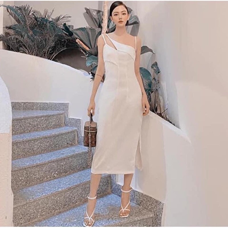 Dép guốc sandal nữ xỏ ngón 5p có 2 màu