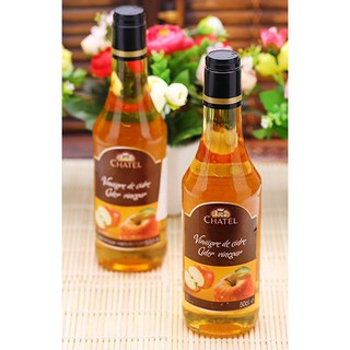 Giấm táo Chatel Vinaigre De Cidre 500ml - Dấm Táo - Apple cider vinegar Paris
