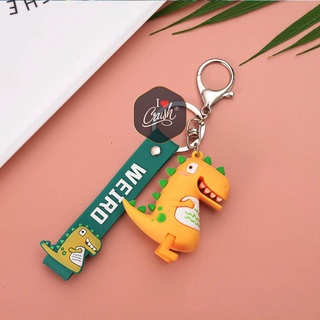 Móc khóa khủng long 4 màu