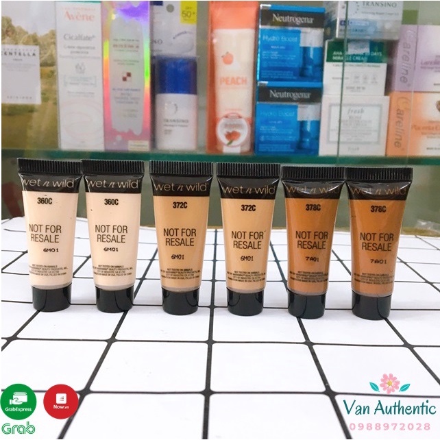 Kem Nền Wet N Wild Photo Focus Foundation Sample