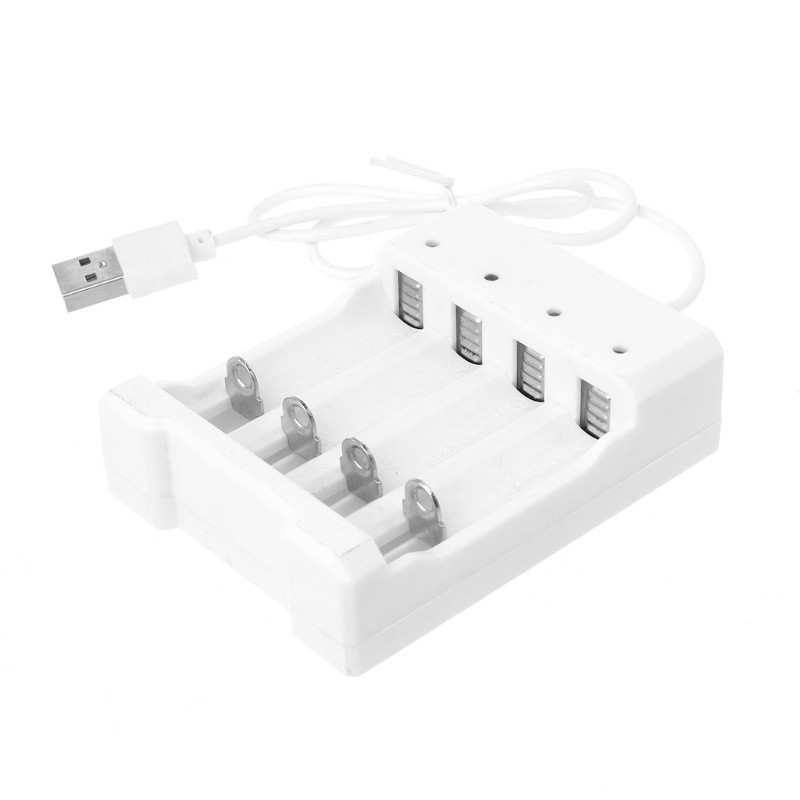 Bộ Sạc Pin Thông Minh 1.2v 4 Pin Aa / Aaa
