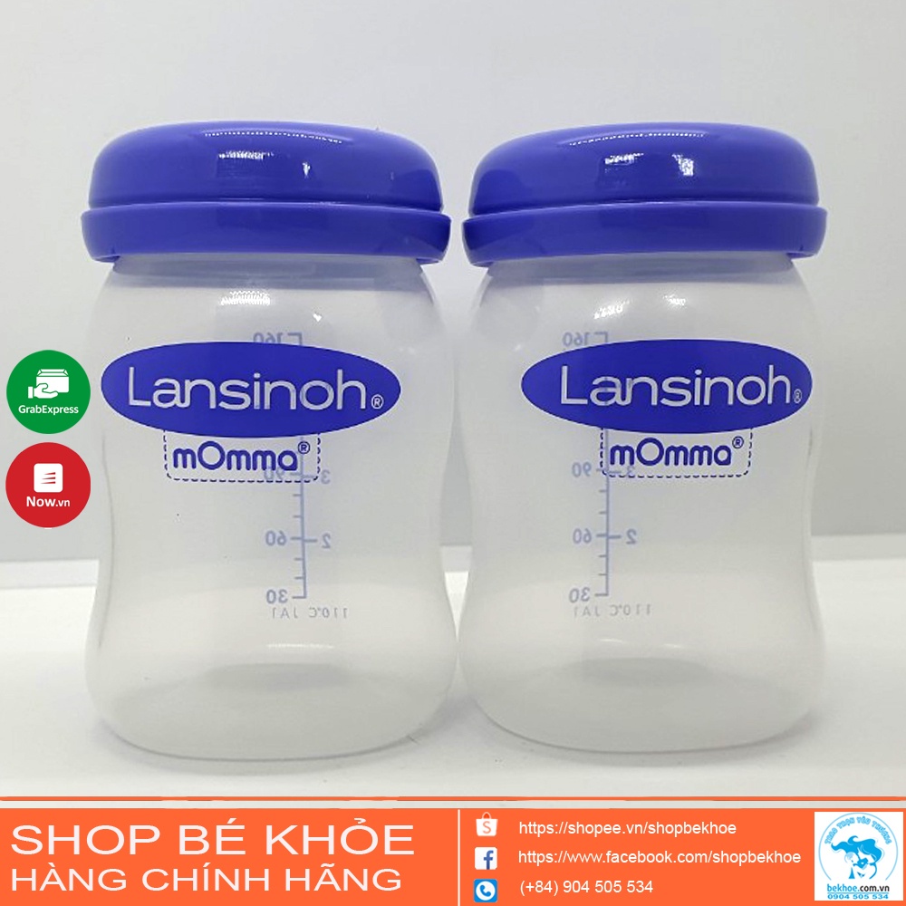 Bình trữ sữa Lansinoh cho bé - Lansinoh Momma Bottle 160ml