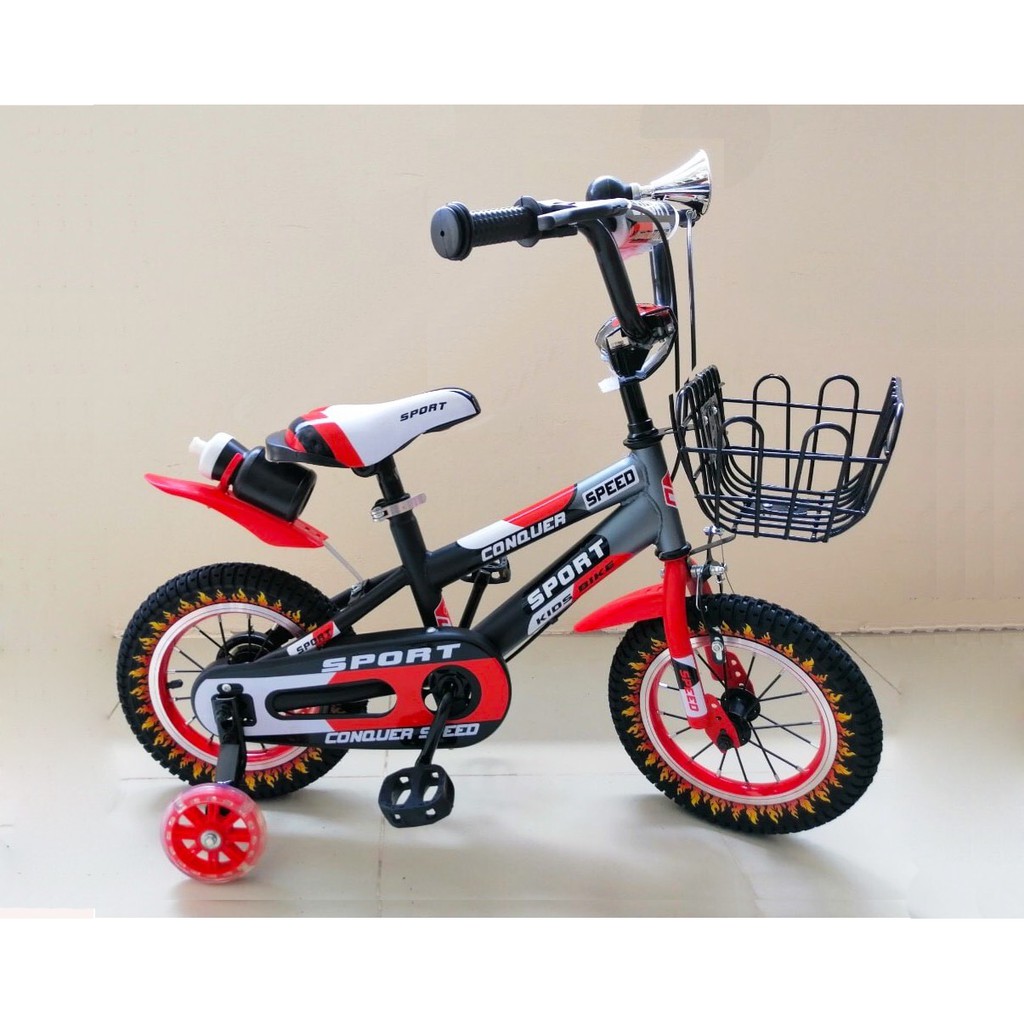 Xe đạp trẻ em cho bé trai 2-4 tuổi cỡ bánh 12inch