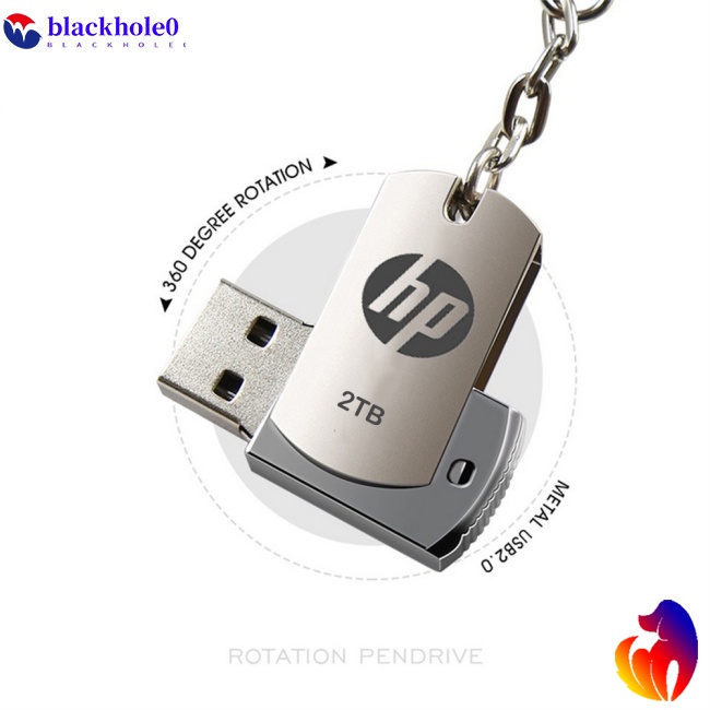 Ổ Đĩa Flash Usb Bằng Kim Loại Đa Năng Chống Nước Cho Hp 2tb