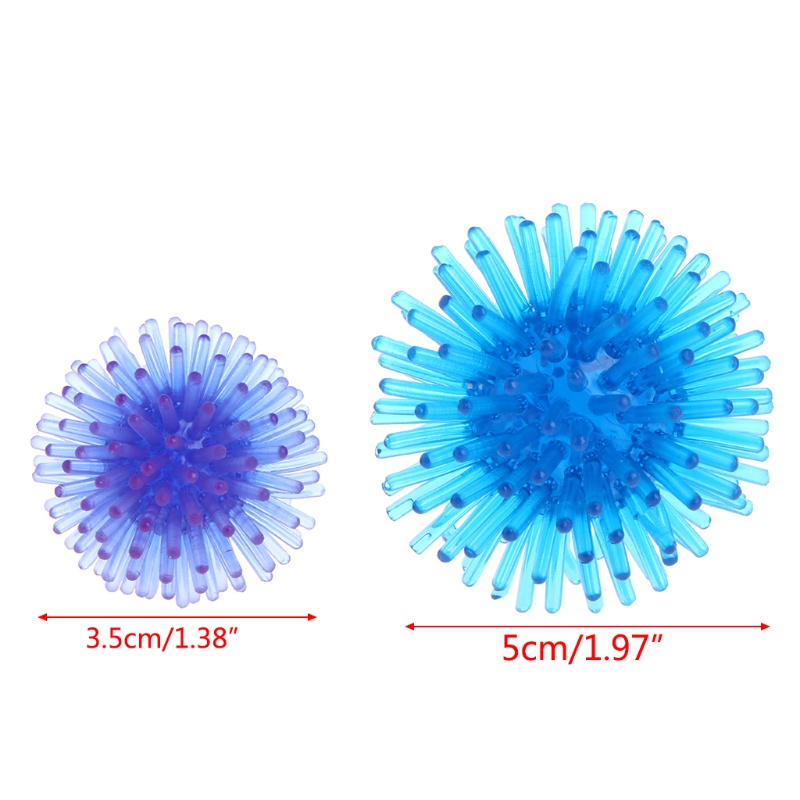 Set 5 quả bóng gai mềm đồ chơi nhiều màu sắc cho mèo cưng