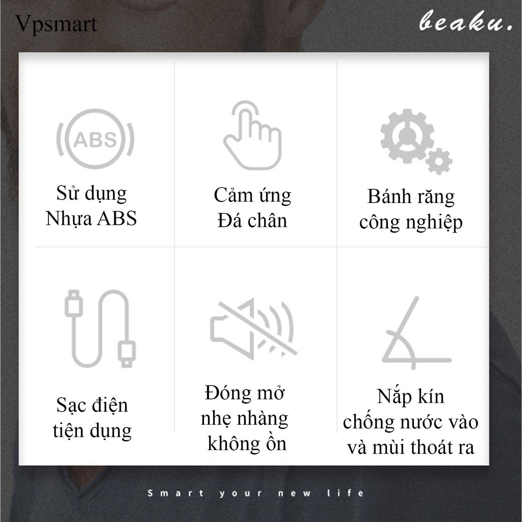 Thùng rác thông minh VPsmart