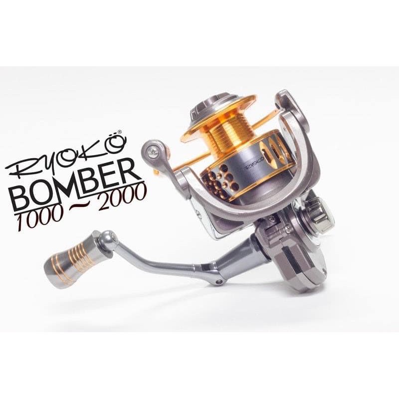 máy câu thái siêu khỏe Ryoko bomber size 1000-2000-3000 chơi lure hàng  hót