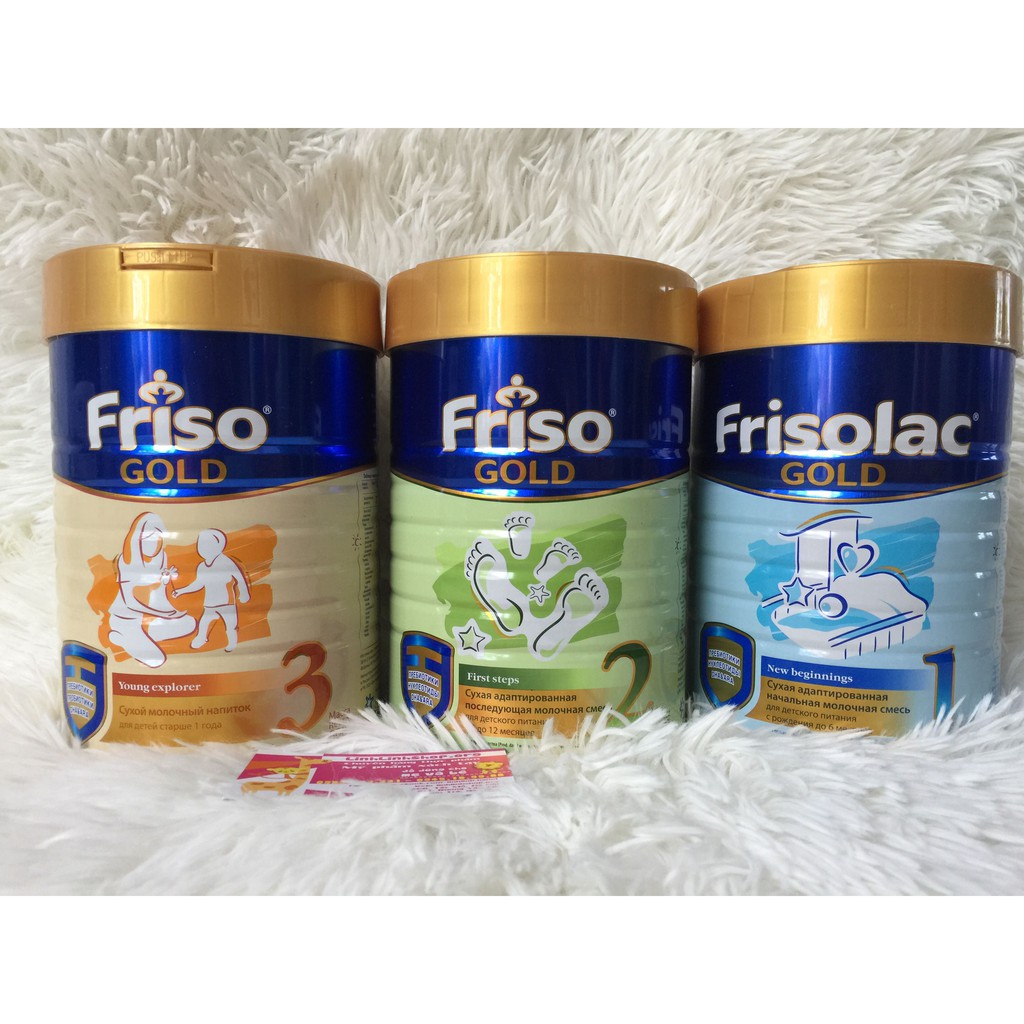 Sữa bột Friso Nội địa Nga số 1,2,3 900g