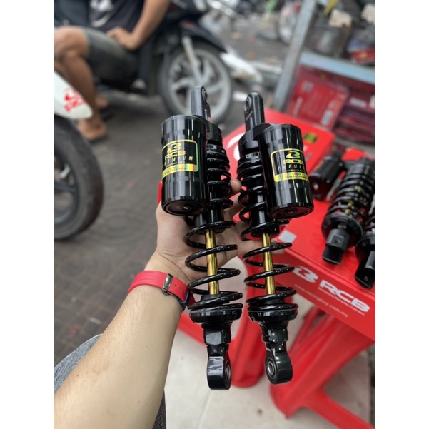 Phuộc RCB MB đen Ty Vàng Wave , Sirus , Ab Chính hãng