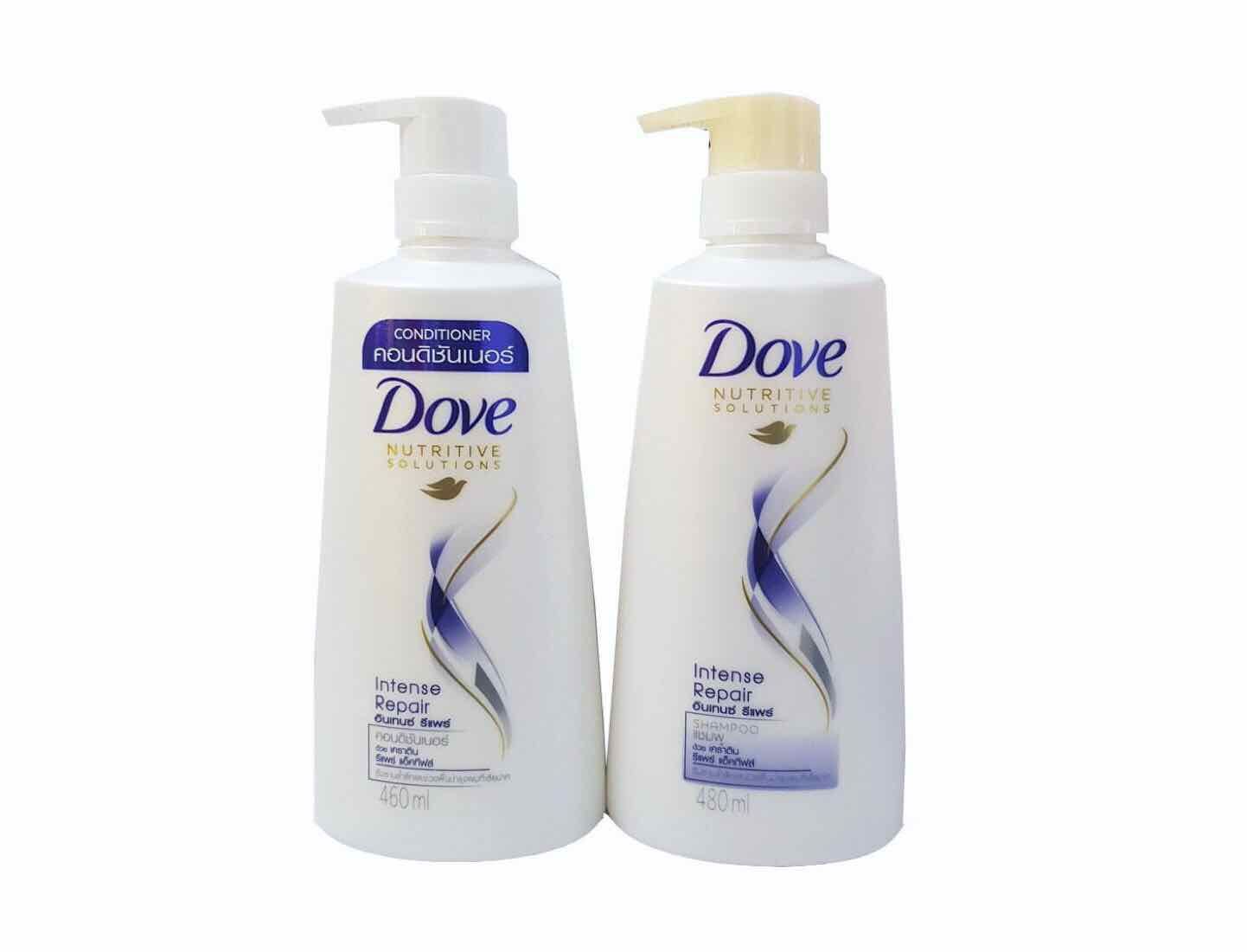 Dầu xả Dove Intense Repair phục hồi ṫóc Thái Lan