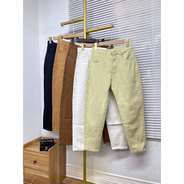 QUẦN BAGGY KAKI TRƠN DÁNG BASIC MS16882