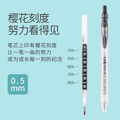 Nhật Bản zebrazebra | Hoa tự nguyện JJM88 học Bá bút trung tính | 0.5 JJ15 hạn định học sinh sử dụng kiểm tra nhấn bút K