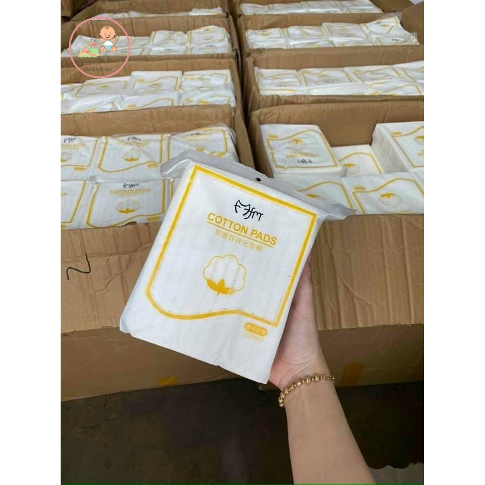 Bông Tẩy Trang 𝐅𝐫𝐞𝐞𝐒𝐡𝐢𝐩Bông Tẩy Trang 1 Túi 222 Miềng Cotton pads Mềm Mịn Siêu Tiết Kiệm