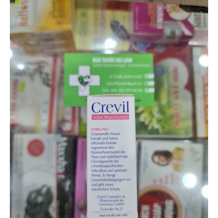 Crevil Intima Waschlotion Dung Dịch Vệ Sinh Phụ Nữ Cao Cấp 100ml